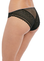 Load image into Gallery viewer, Freya Daisy Lace Briefs Black
