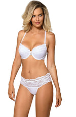 Load image into Gallery viewer, Roza Sefia Push Up Bra White
