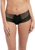 Load image into Gallery viewer, Freya Daisy Lace Shorts Black
