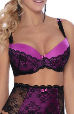 Load image into Gallery viewer, Roza Fifi Push Up Bra Black
